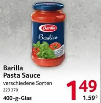 Selgros Barilla Pasta Sauce 400g Angebot