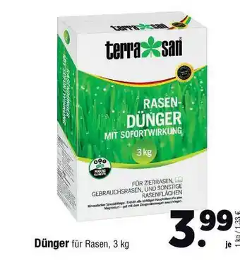 Mäc Geiz Terra San Dünger Angebot