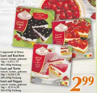 inkoop Coppenrath & Wiese Lust auf Kuchen 465-580g Packung Angebot