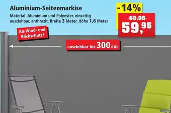 Thomas Philipps Aluminium-Seitenmarkise Angebot