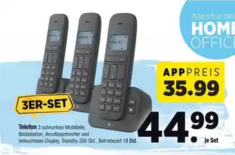 Mäc Geiz Telefon 3 Schnurlose Mobilteile Angebot