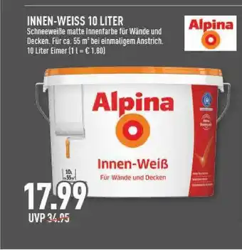 Marktkauf Innen_Weiss 10 Liter Angebot