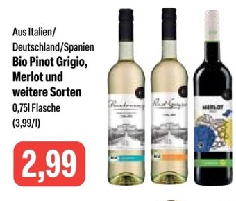 Feneberg Pinot Grigio, Merlot und weitere Sorten 750ml Angebot