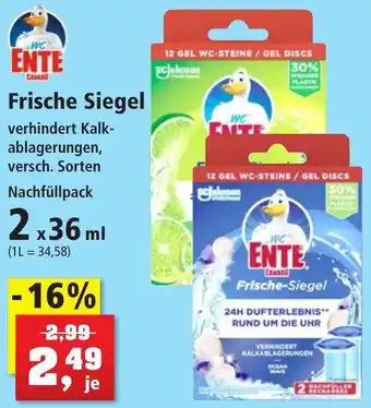 Thomas Philipps WC Ente Frische Siegel 2x36 ml Angebot