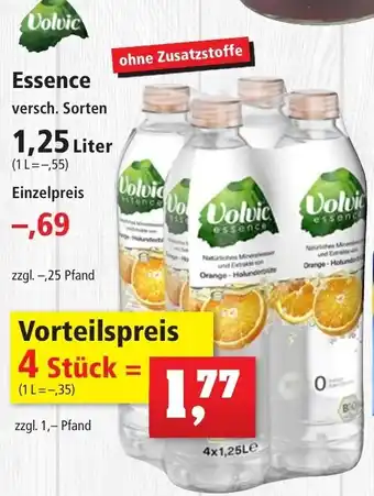 Thomas Philipps Volvic Essence 1,25 Liter Angebot