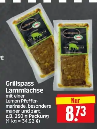 Edeka Herkules Grillspass Lammlachse 250g Angebot