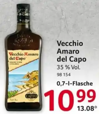 Selgros Vecchio Amaro del Capo 0,7L Angebot