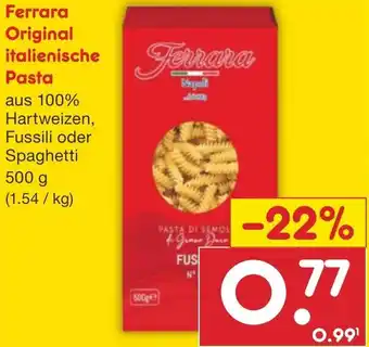 Netto Marken-Discount Ferrara Original italienische Pasta 500 g Angebot