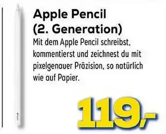 Euronics XXL Apple Pencil (2. Generation) Angebot