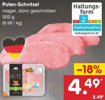 Netto Marken-Discount Puten-Schnitzel 500 g Angebot