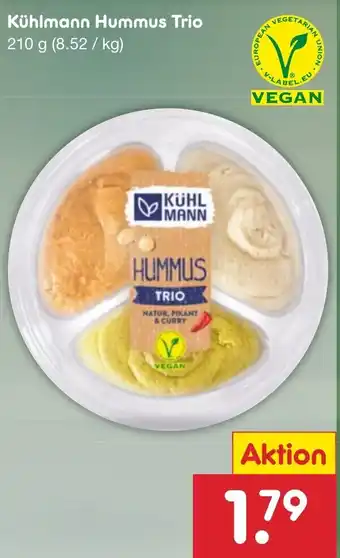 Netto Marken-Discount Kühlmann Hummus Trio 210 g Angebot