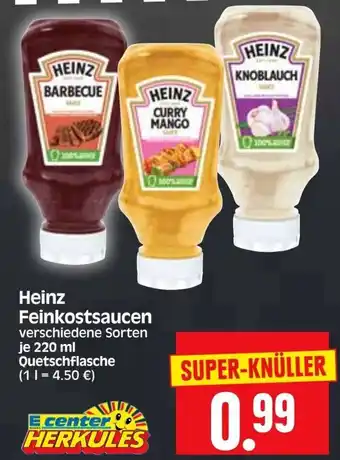 Edeka Herkules Heinz Feinkostsaucen 220ml Angebot