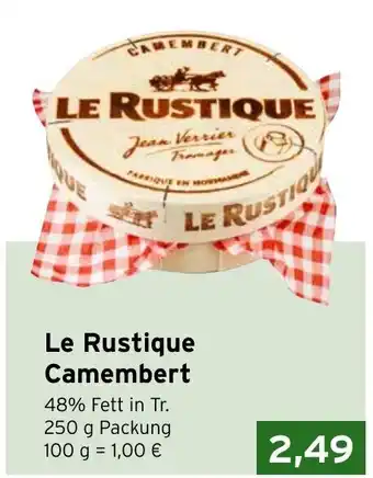 CAP Markt Le Rustique Camembert 250g Angebot