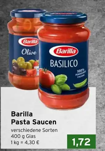 CAP Markt Barilla Pasta Saucen 400g Angebot