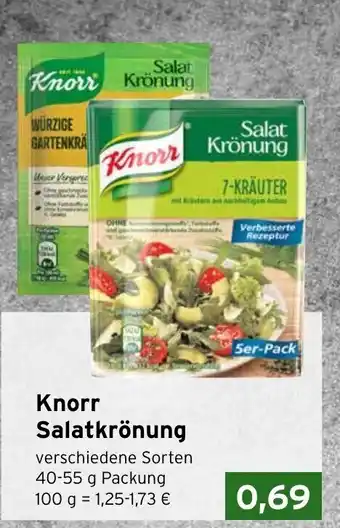 CAP Markt Knorr Salatkrönung  40-55g Angebot