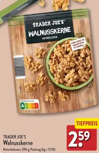 Aldi Nord TRADER JOE'S Walnusskerne 200 g Packung Angebot