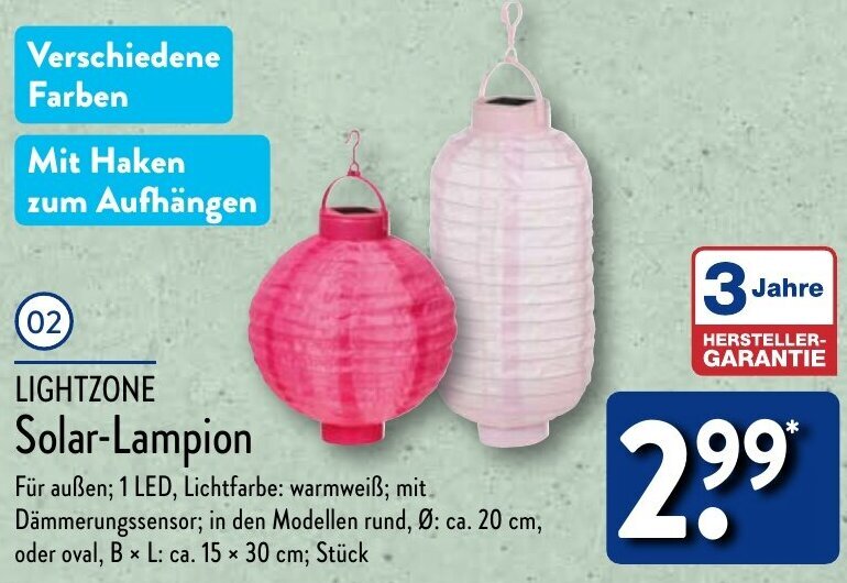 Spannende Solar Lampion Aldi Fotos