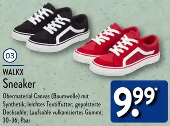 Aldi Nord WALKX Sneaker Angebot