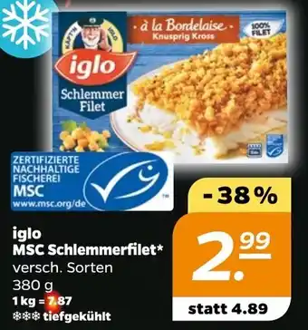 NETTO iglo MSC Schlemmerfilet 380 g Angebot