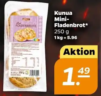 NETTO Kunua Mini Fladenbrot* 250 g Angebot