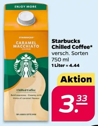 NETTO Starbucks Chilled Coffee 750 ml Angebot