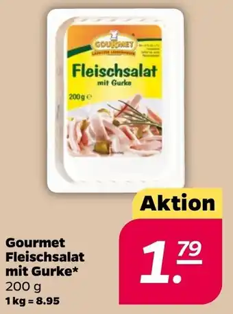 NETTO Gourmet Fleischsalat mit Gurke* 200 g Angebot