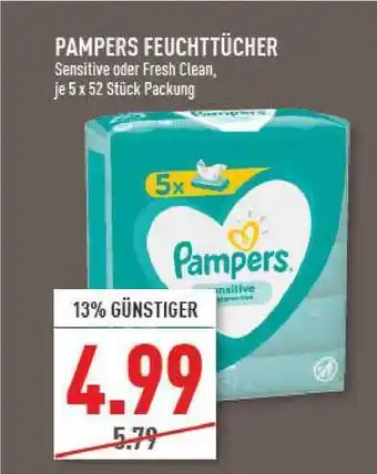 Marktkauf Pampers Feuchttücher Angebot