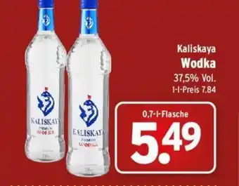 Wasgau Kaliskaya Wodka 700ml Angebot