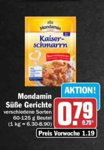 Hit Mondamin Süße Gerichte 60-125 g Beutel Angebot