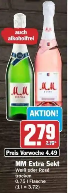 Hit MM EXTRA Sekt 0,75 l Flasche Angebot