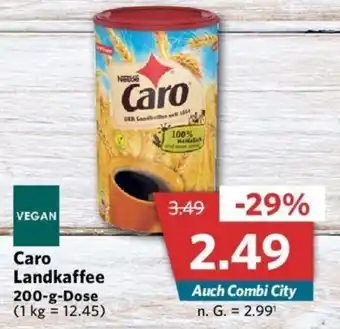 Combi Caro Landkaffee 200-g-Dose Angebot