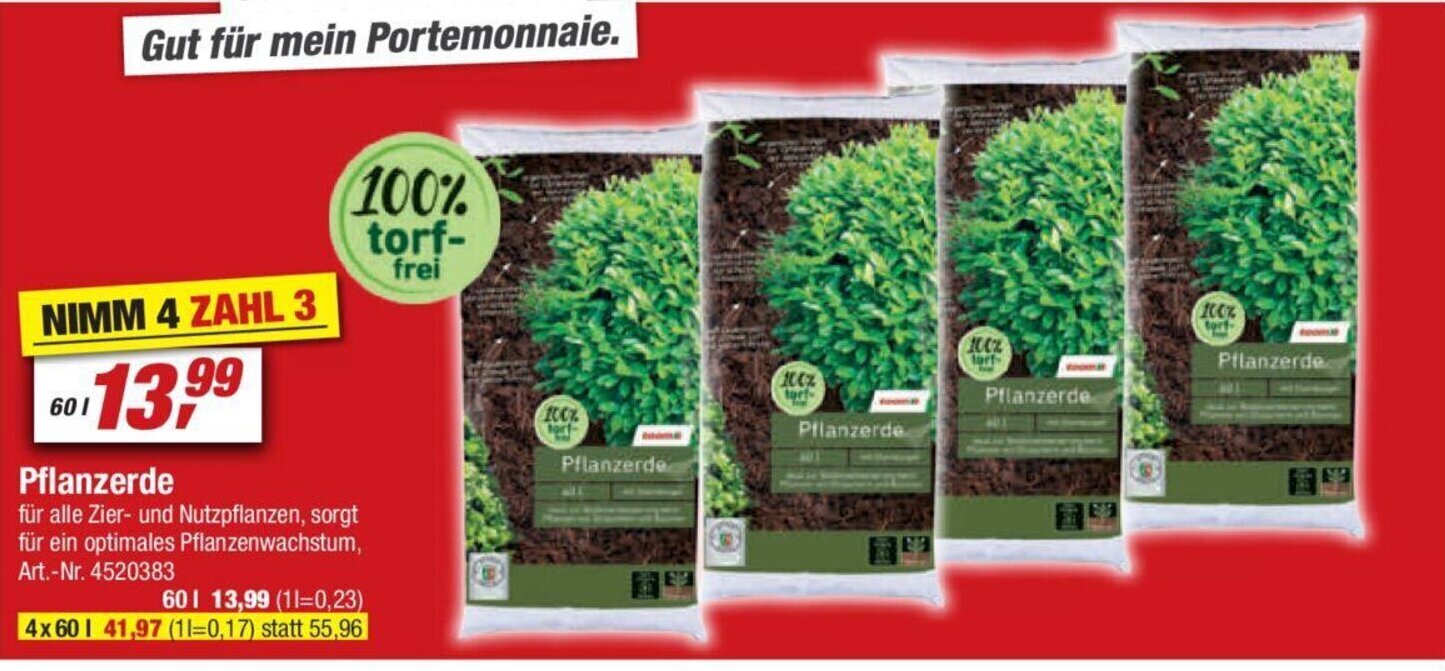 Alle Pflanzerde Angebote Entdecken Sie das günstigste Pflanzerde Angebot!