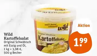 tegut Wild Kartoffelsalat 500 g Becher Angebot