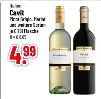 trinkgut Cavit Pinot Grigio, Merlot 750ml Angebot