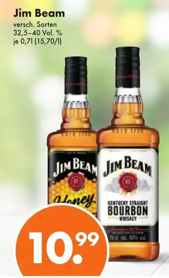 Trink und Spare Jim Beam  700ml Angebot