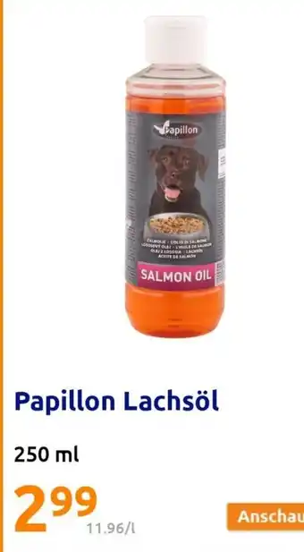 Action Papillon Lachsöl 250ml Angebot