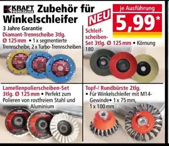 Norma KRAFT Zubehör für Winkelschleifer Angebot