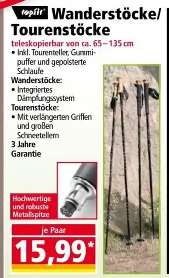 Norma toplit Wanderstöcke/ Tourenstöcke Angebot