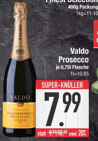 E-Center Valdo Prosecco je 0,751 Flasche Angebot