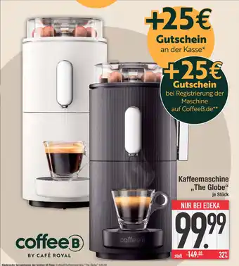 E-Center Kaffeemaschine ,,The Globe" je Stück Angebot