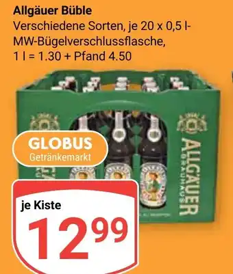 Globus Allgäuer Büble 20*500ml Angebot