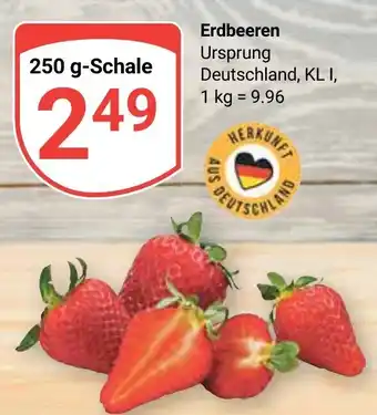 Globus Erdbeeren 250 g Angebot