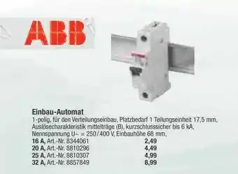 toom Baumarkt Einbau-automat Angebot