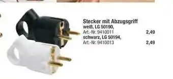 toom Baumarkt Stecker Mit Abzugsgriff Angebot