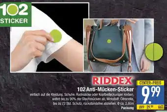 E-Center RIDDEX 102 Anti-Mücken-Sticker Angebot