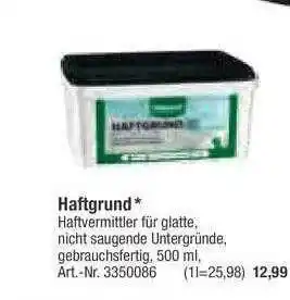 toom Baumarkt Haftgrund Angebot