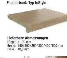 toom Baumarkt Lieferbare Abmessungen Angebot