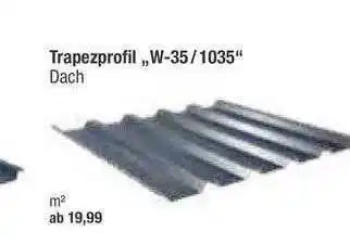 toom Baumarkt Trapezprofil „w-35-1035” Angebot