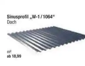 toom Baumarkt Sinusprofil „W-1-1064” Angebot