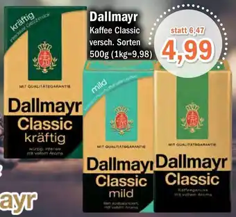 Aktiv Irma Dallmayr Kaffee Classic 500g Angebot